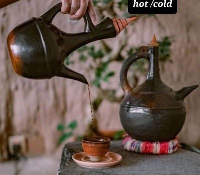 Cold Ethiopian Traditional Coffee